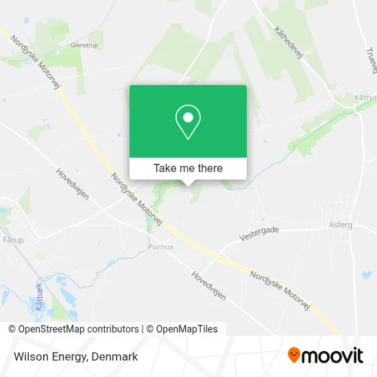 Wilson Energy map