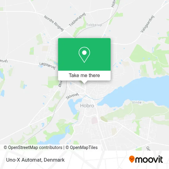 Uno-X Automat map