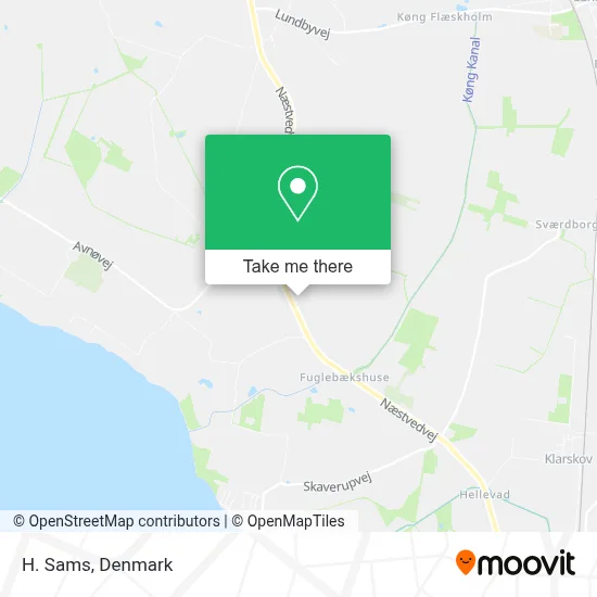 H. Sams map