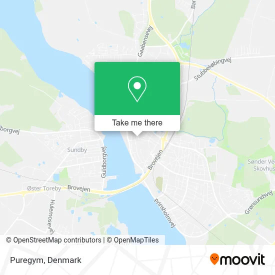 Puregym map