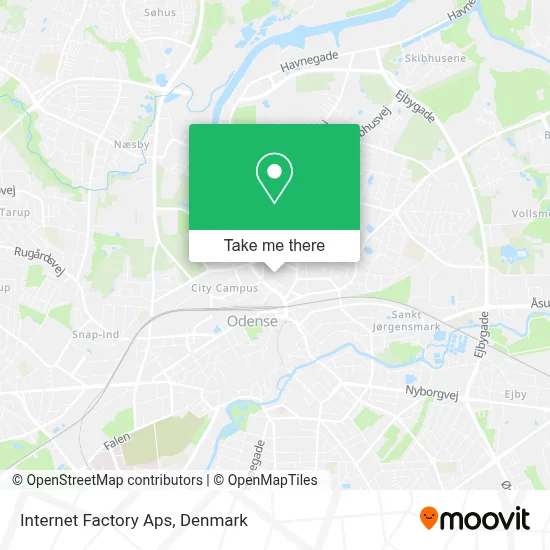 Internet Factory Aps map