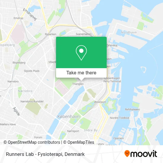 Runners Lab - Fysioterapi map