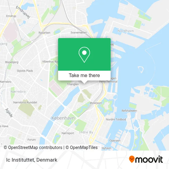 Ic Instituttet map