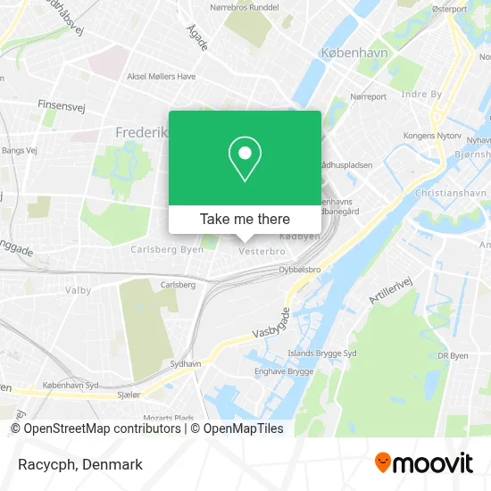 Racycph map