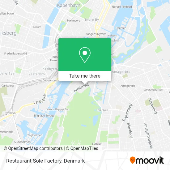 Restaurant Sole Factory map
