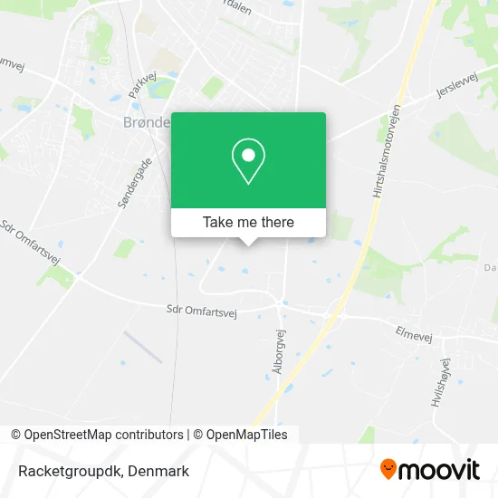 Racketgroupdk map