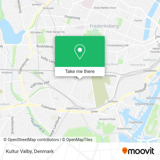 Kultur Valby map