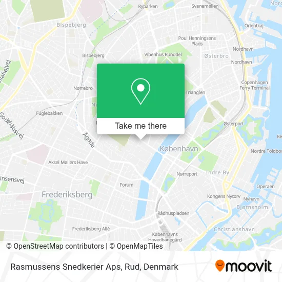 Rasmussens Snedkerier Aps, Rud map