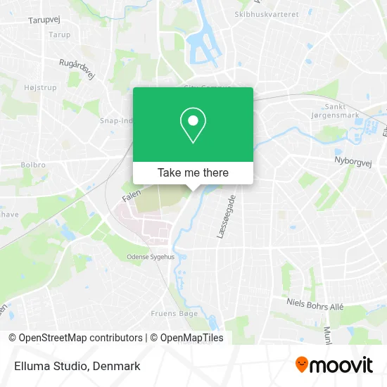 Elluma Studio map