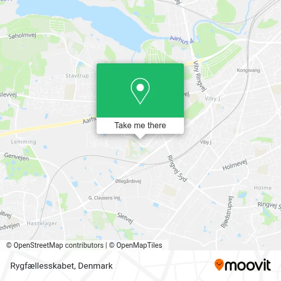 Rygfællesskabet map