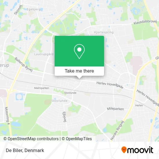 De Biler map