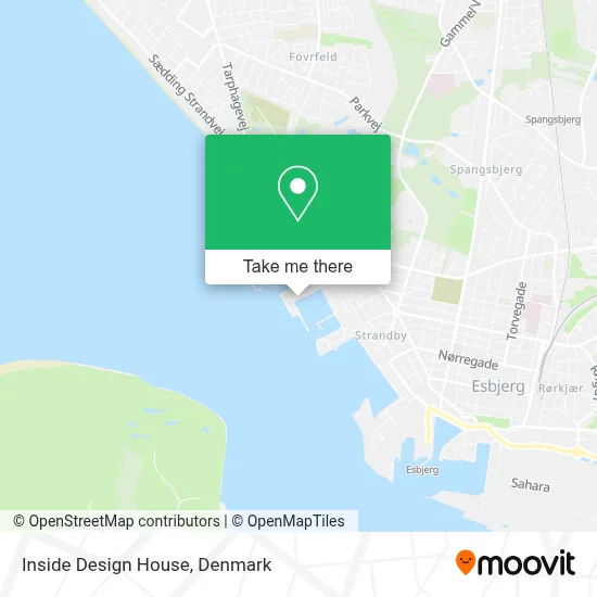 Inside Design House map
