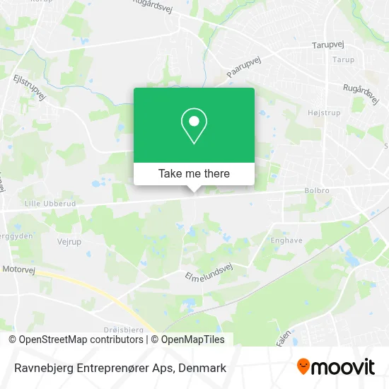 Ravnebjerg Entreprenører Aps map