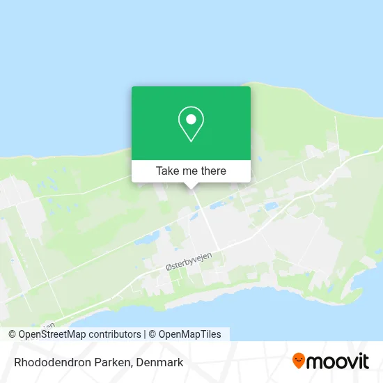 Rhododendron Parken map