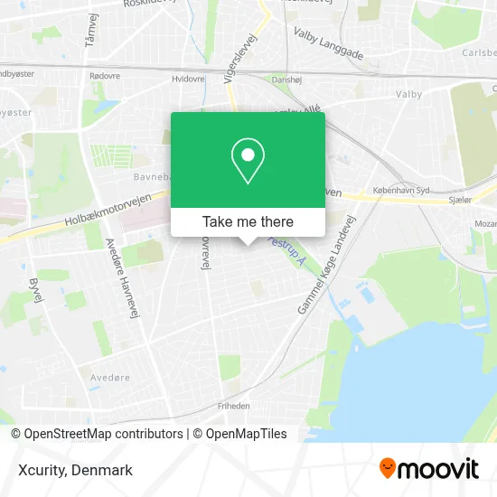 Xcurity map