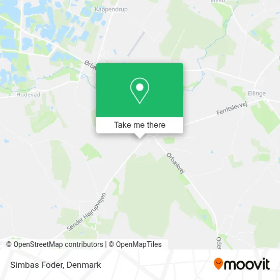 Simbas Foder map