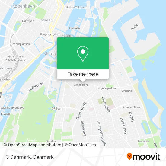 3 Danmark map