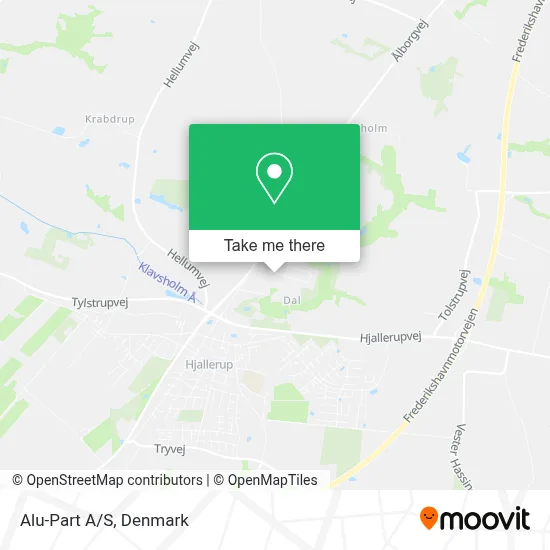 Alu-Part A/S map