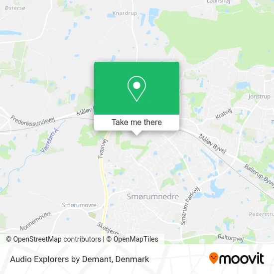 Audio Explorers by Demant map