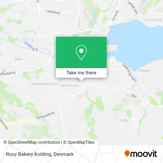 Roxy Bakery Kolding map