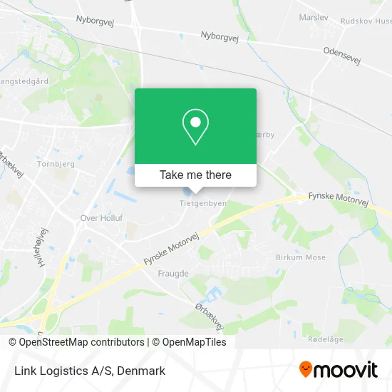 Link Logistics A/S map