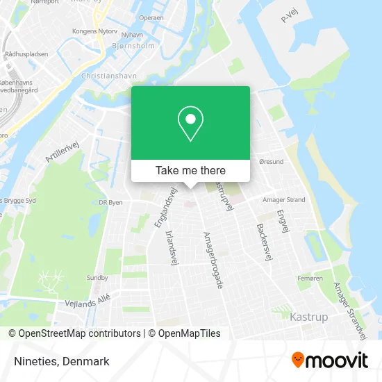 Nineties map
