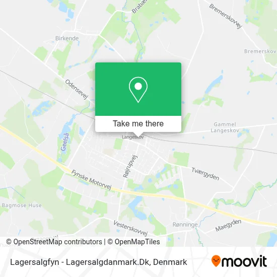 Lagersalgfyn - Lagersalgdanmark.Dk map