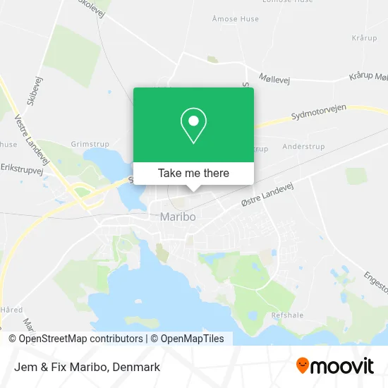 Jem & Fix Maribo map
