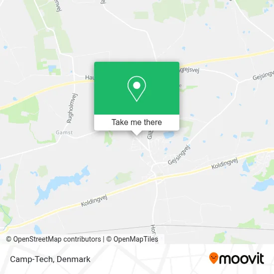 Camp-Tech map