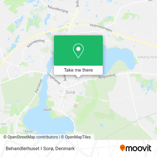 Behandlerhuset I Sorø map