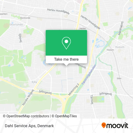 Dahl Service Aps map