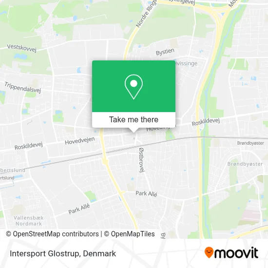 Intersport Glostrup map