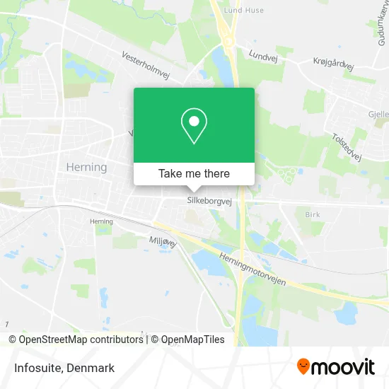 Infosuite map