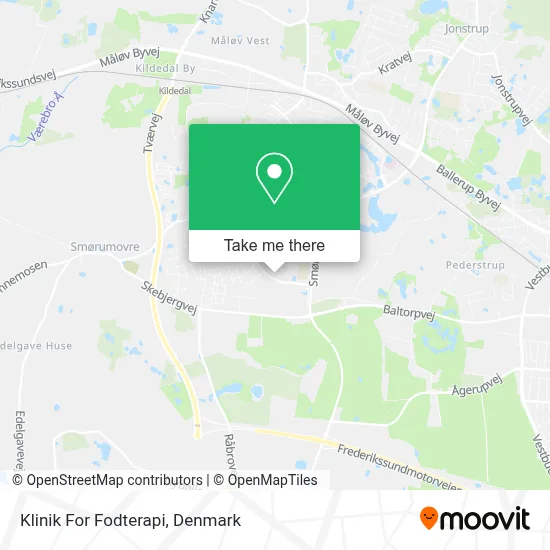 Klinik For Fodterapi map