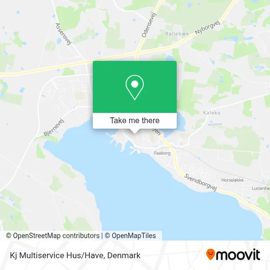 Kj Multiservice Hus/Have map