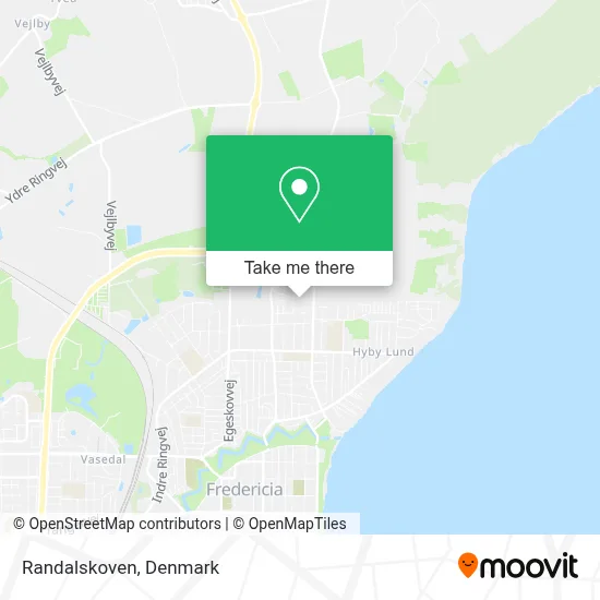 Randalskoven map