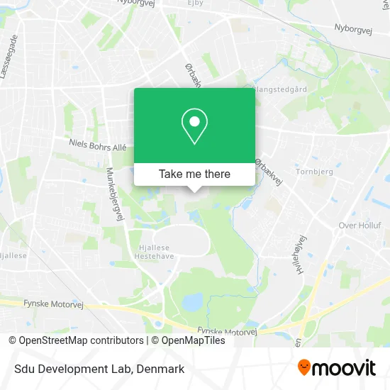 Sdu Development Lab map
