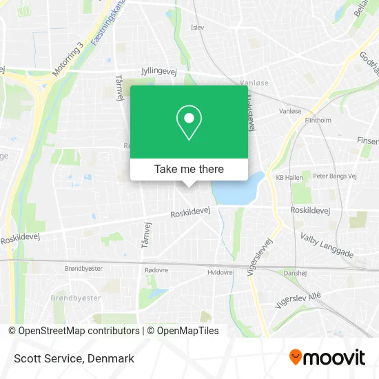 Scott Service map