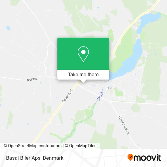 Basal Biler Aps map