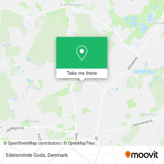 Edelsminde Gods map