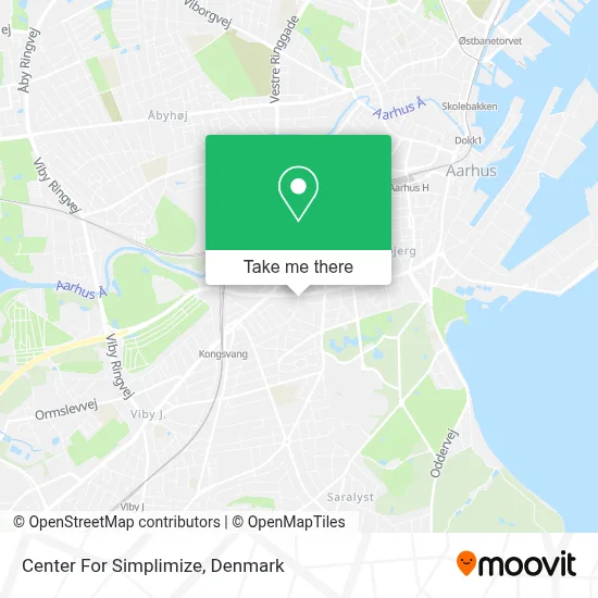 Center For Simplimize map
