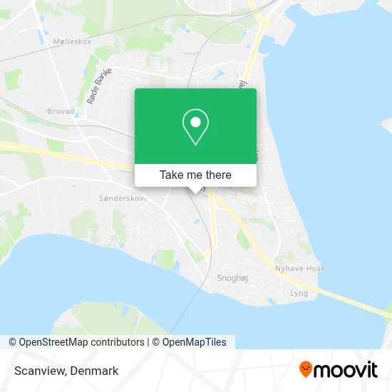 Scanview map