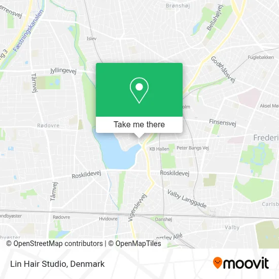 Lin Hair Studio map