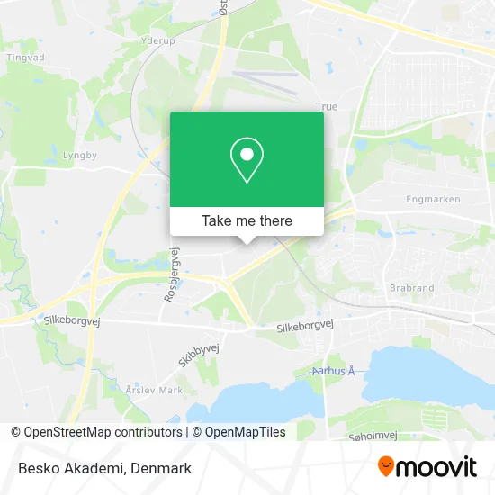 Besko Akademi map
