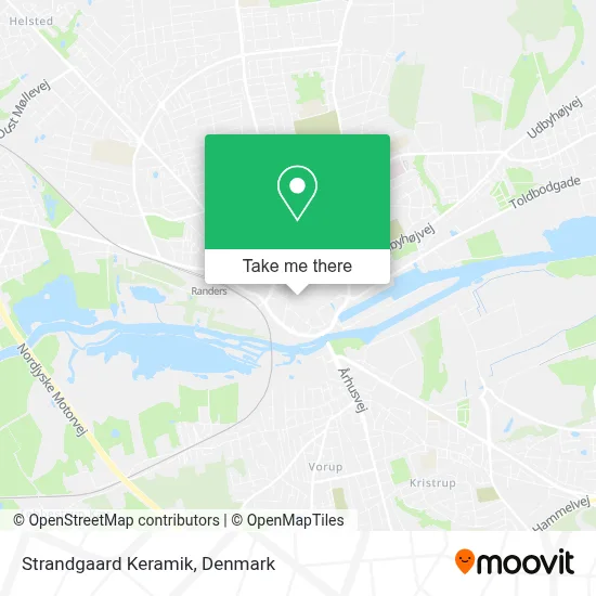 Strandgaard Keramik map