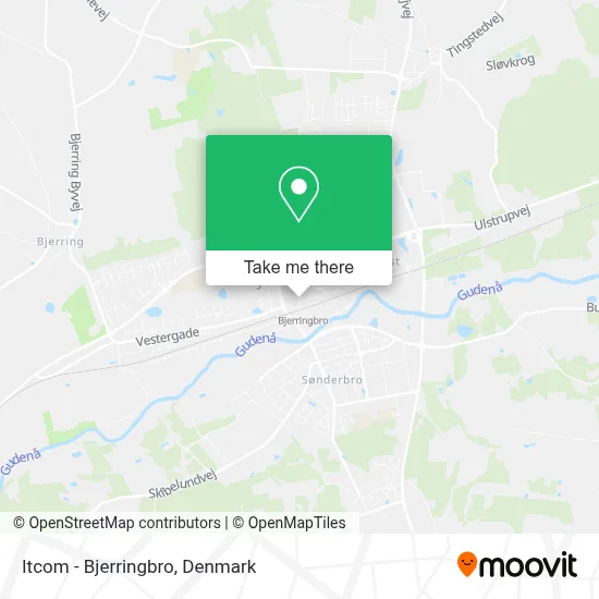 Itcom - Bjerringbro map