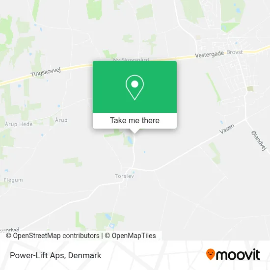 Power-Lift Aps map