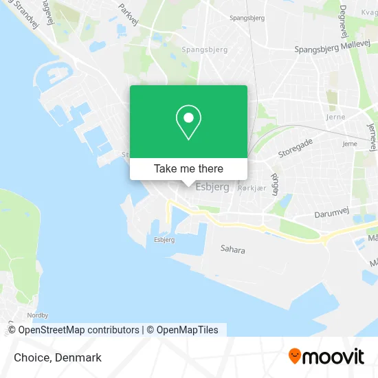 Choice map