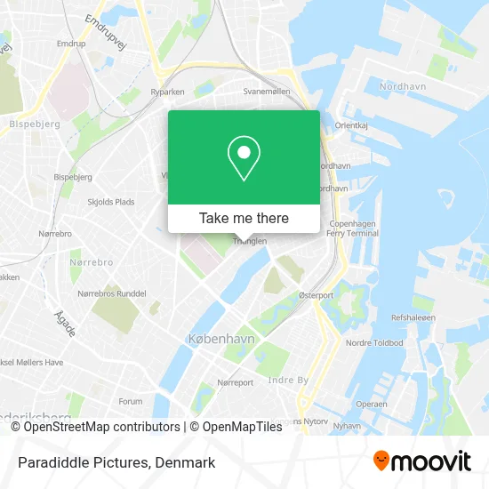 Paradiddle Pictures map