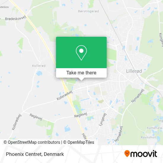 Phoenix Centret map